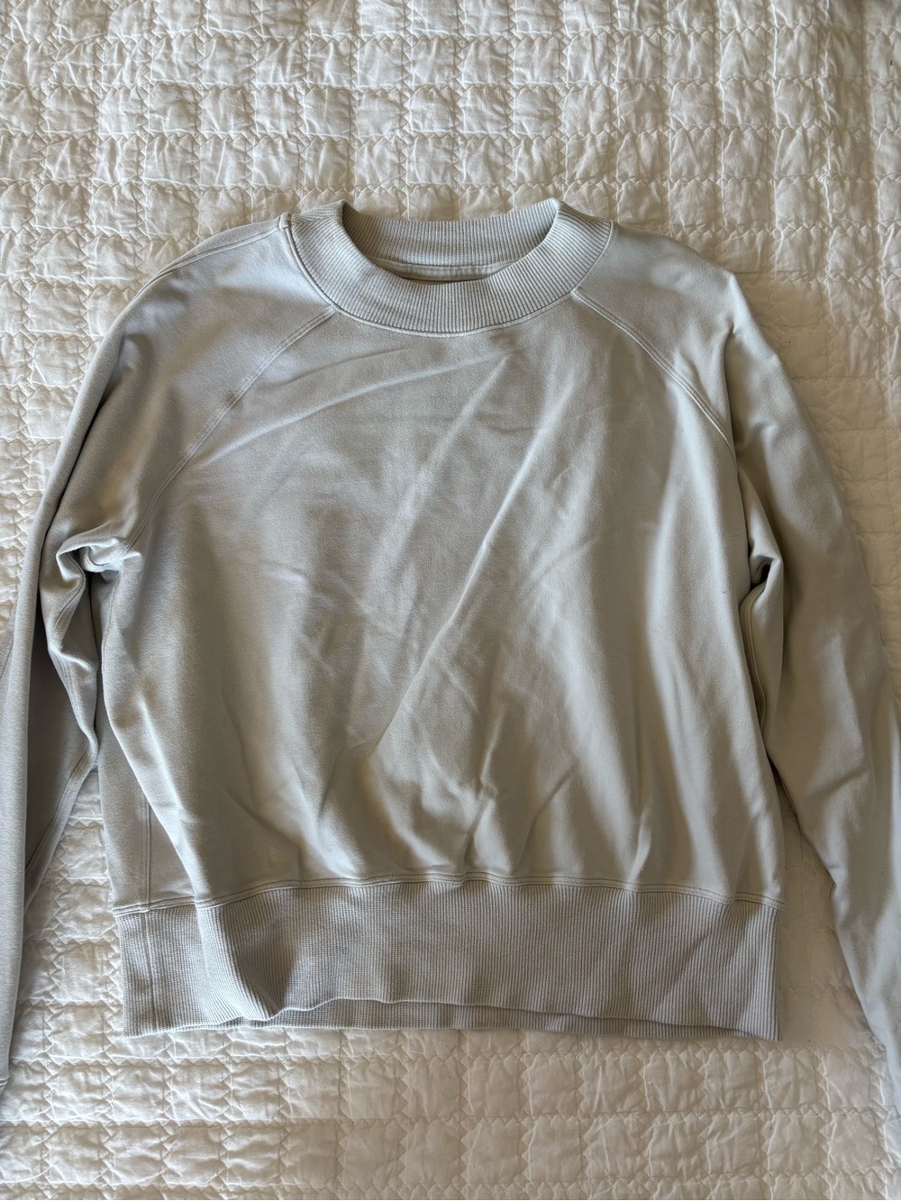 lululemon athletica Women's Crewneck Sweatshirt - Light Gray
